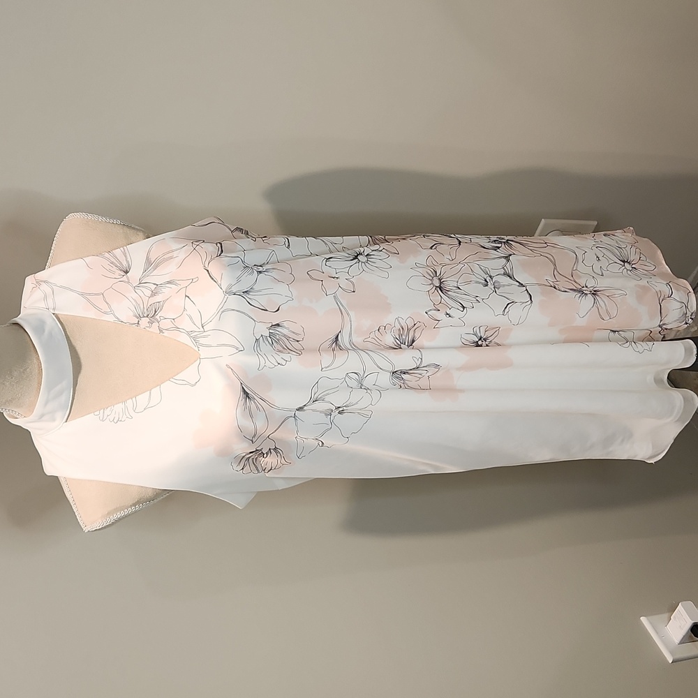 💥 White floral dress le chateau
